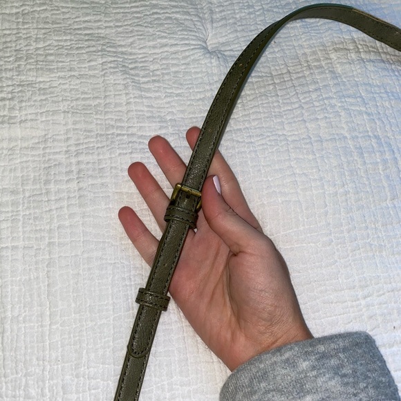 Anthropologie green leather purse - Picture 16 of 16